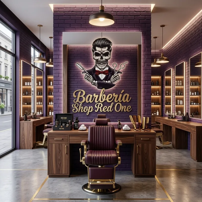 Barbería Móstoles Interior